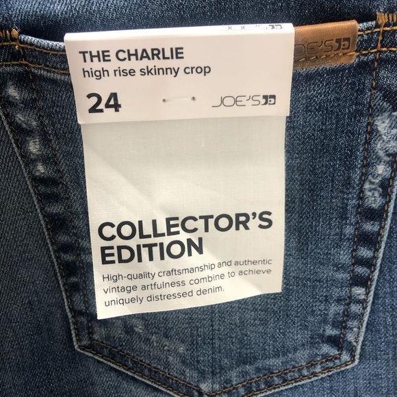 NWT Joe’s Jeans Charlie High Rise Skinny Crop sz24 - Picture 16 of 16